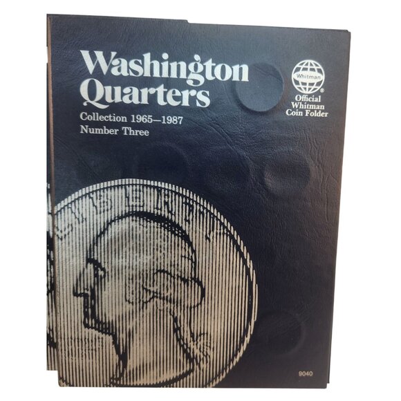 Whitman Coin Folders Statehood Quarters Jefferson Nickels & Washington Quarters - Picture 8 of 9